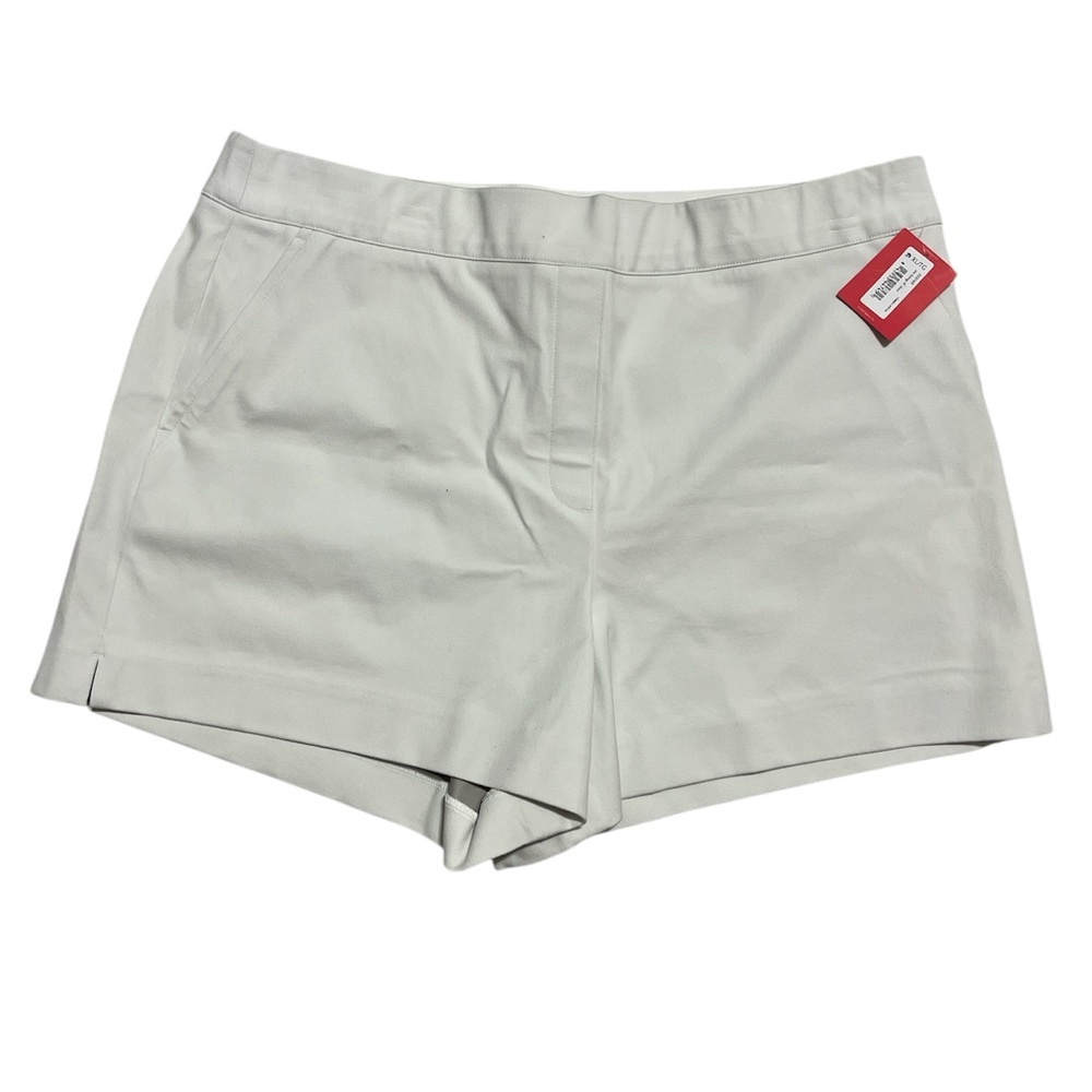 Spanx White Shapewear Shorts XL 4” Inseam Anti-Chafe NEW